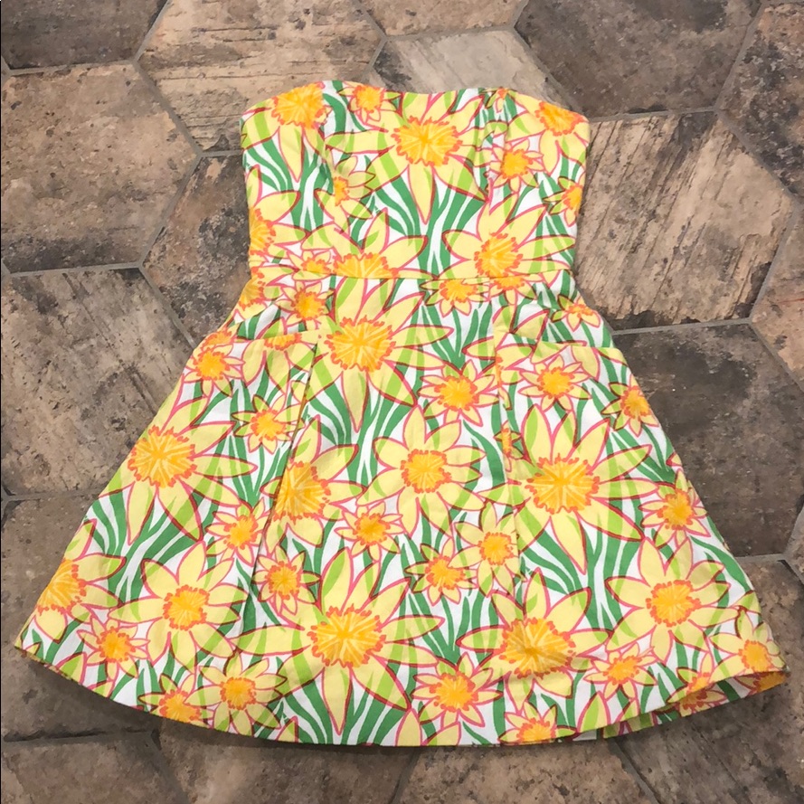Lilly Pulitzer Strapless Dress